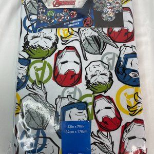 Disney Marvel The Avengers Tablecloth Printed Vinyl PEVA Flannelback